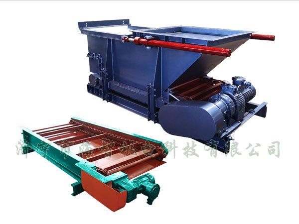 鏈板式給料機(jī)包括電控系統(tǒng)，電控系統(tǒng)包括就地控制系統(tǒng)和/或遠(yuǎn)程控制系統(tǒng)